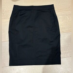 Akris Elegant Black Pencil Skirt